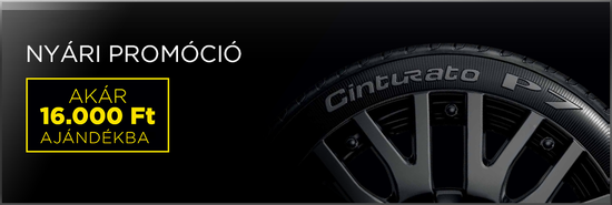 Pirelli nyárigumi akció! - Meghosszabbítva